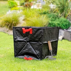 Sac à végétaux noir 125L 50x50x50 cm
