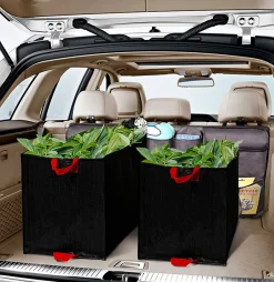 Sac à végétaux noir 125L 50x50x50 cm