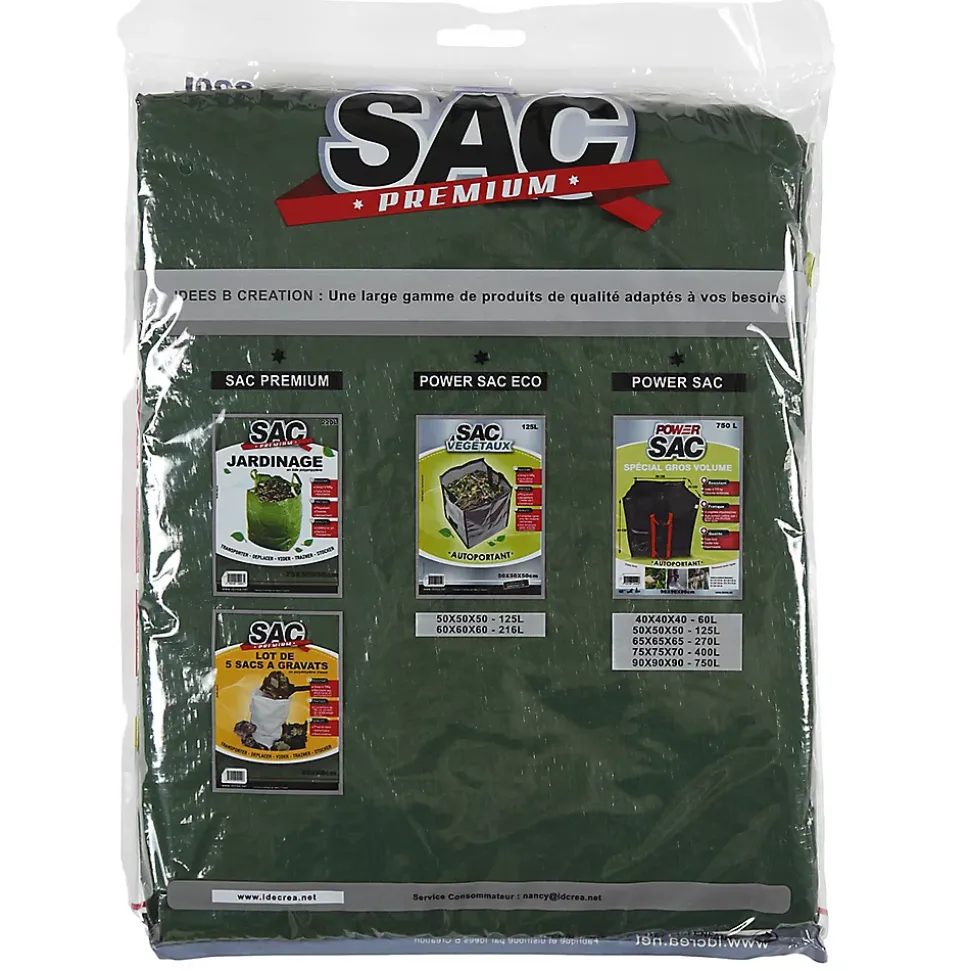 Sac à végétaux Polypro 220L H. 750 mm