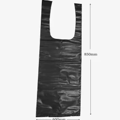 Sac de décombres extérieur noir 50 L vendu par 5 pièces