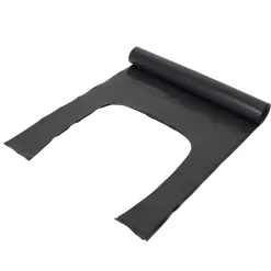 Sac de décombres intérieur et extérieur noir 130 L vendu par 5 pièces