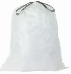 Sac poubelle vendu par 20 intérieur couleur blanc 40 L
