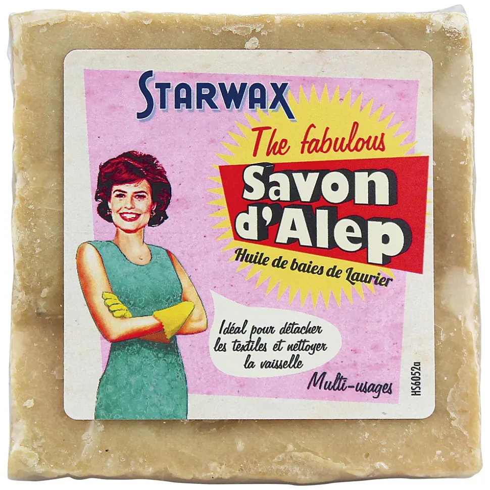 Savon d'Alep à l'huile de baies de laurier The Fabulous Starwax 200g