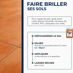 Savon noir à l'huile de lin Starwax 5L