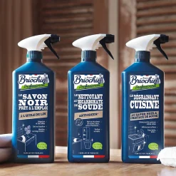 Savon noir prêt à l'emploi à l'huile de lin Ecocert 750ml Briochin