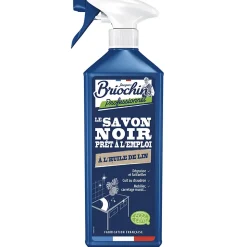 Savon noir prêt à l'emploi à l'huile de lin Ecocert 750ml Briochin