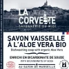 Savon vaisselle à l'aloe vera bio au savon de Marseille La Corvette Savonnerie du midi 200 g
