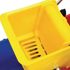 Seau à mop double avec presse d'essorage - Jantex