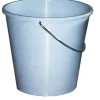 Seau à usage ménager en plastique souple ø28 cm 10L gris bleu
