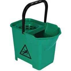 Seau essoreur code couleur vert Jantex