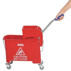 Seau essoreur Jantex Kentucky rouge - 20 L