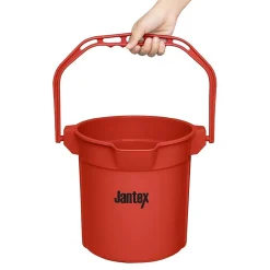 Seau Gradué avec Bec Verseur 10 Litres Rouge - Jantex