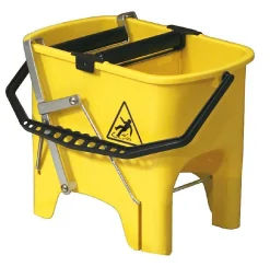 Seau lavage avec presse rouleau integree - Lot de 2 - Dme