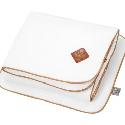 Set berceau couverture et coussin en gaze de coton Jeanne