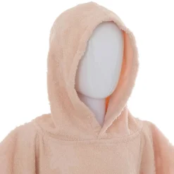 Set Cape et Gant de Bain Enfant Orta 70x55 cm Rose - Atmosphera