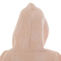 Set Cape et Gant de Bain Enfant Orta 70x55 cm Rose - Atmosphera