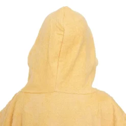 Set Cape et Gant de bain Enfant Orta 92x50 cm Jaune - Atmosphera
