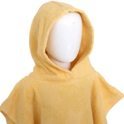 Set Cape et Gant de bain Enfant Orta 92x50 cm Jaune - Atmosphera