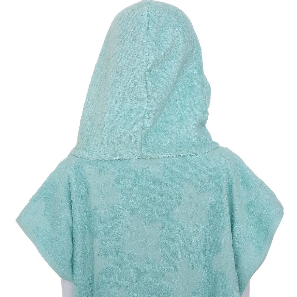 Set Cape et Gant de bain Enfant Orta 92x50 cm Bleu - Atmosphera