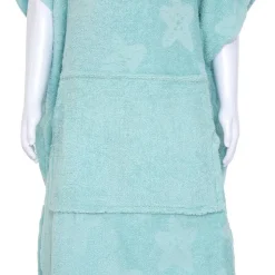 Set Cape et Gant de bain Enfant Orta 92x50 cm Bleu - Atmosphera