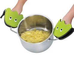 Set de 2 maniques Ghost vert clair