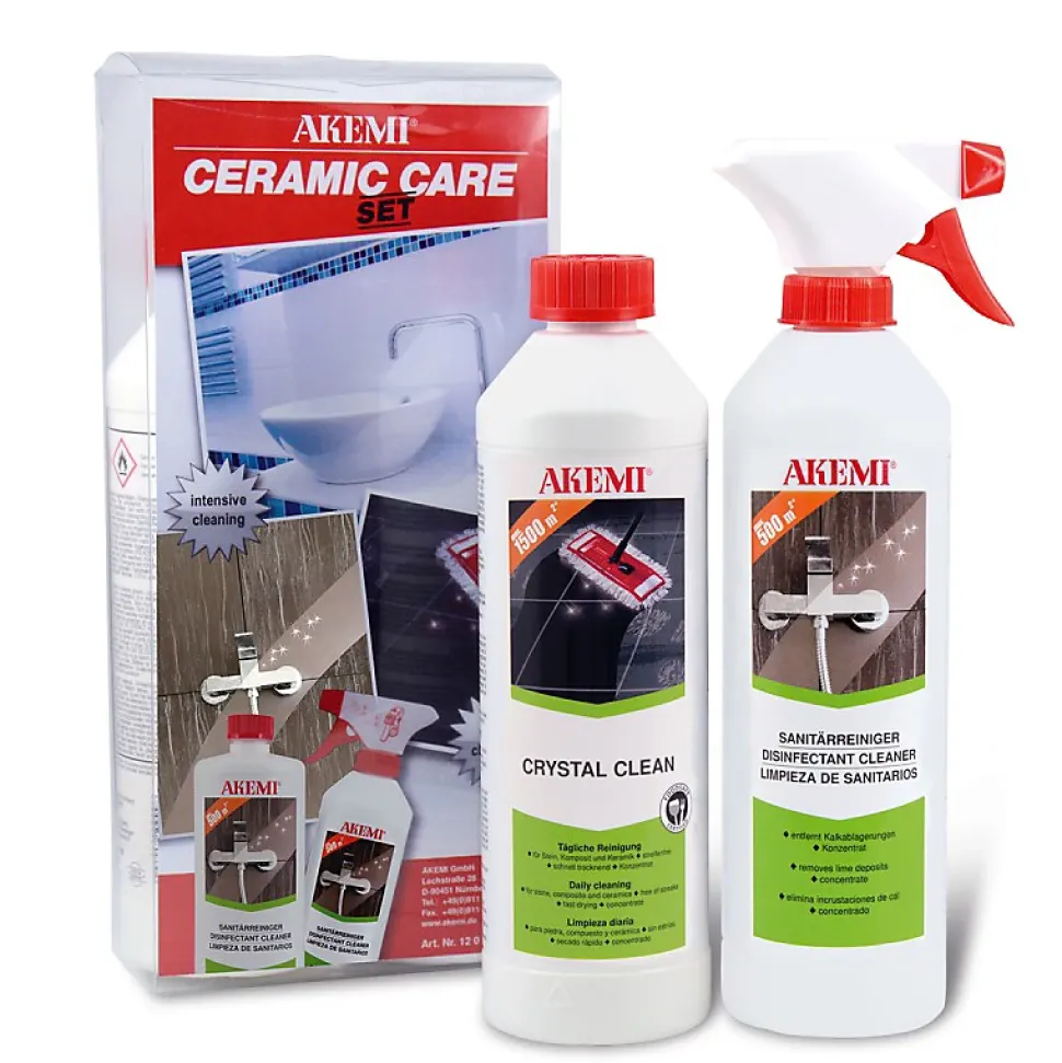 Set d'entretien salle de bain - Akemi