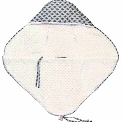 SEVIRA KIDS Couverture enveloppante nid d'ange bébé réversible en coton minky ELI
