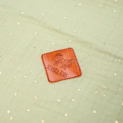 SEVIRA KIDS Couverture en gaze de coton et sherpa Jeanne