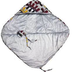 SEVIRA KIDS Couverture enveloppante réversible et multi usage WAX SEA