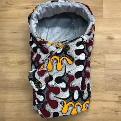 SEVIRA KIDS Couverture enveloppante réversible et multi usage WAX SEA