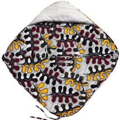 SEVIRA KIDS Couverture enveloppante réversible et multi usage WAX SEA