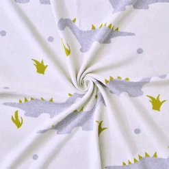 SEVIRA KIDS Couverture en coton bio GOTS Dinosaure