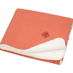 SEVIRA KIDS Couverture en gaze de coton et sherpa Jeanne