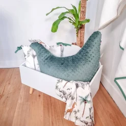 SEVIRA KIDS Couverture légère en minky Safari