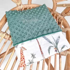 SEVIRA KIDS Couverture légère en minky Safari