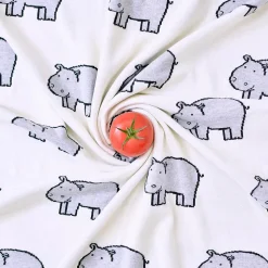 SEVIRA KIDS Couverture plaid en coton bio HIPPO