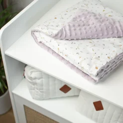 SEVIRA KIDS Couverture réversible en minky Sidonia