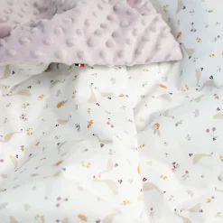 SEVIRA KIDS Couverture réversible en minky Sidonia