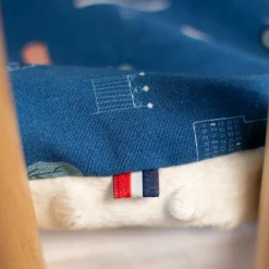 SEVIRA KIDS Couverture réversible en minky New York