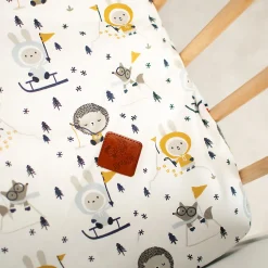 SEVIRA KIDS Couverture réversible en minky Eskimo