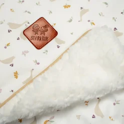 SEVIRA KIDS Couverture réversible en sherpa Sidonia