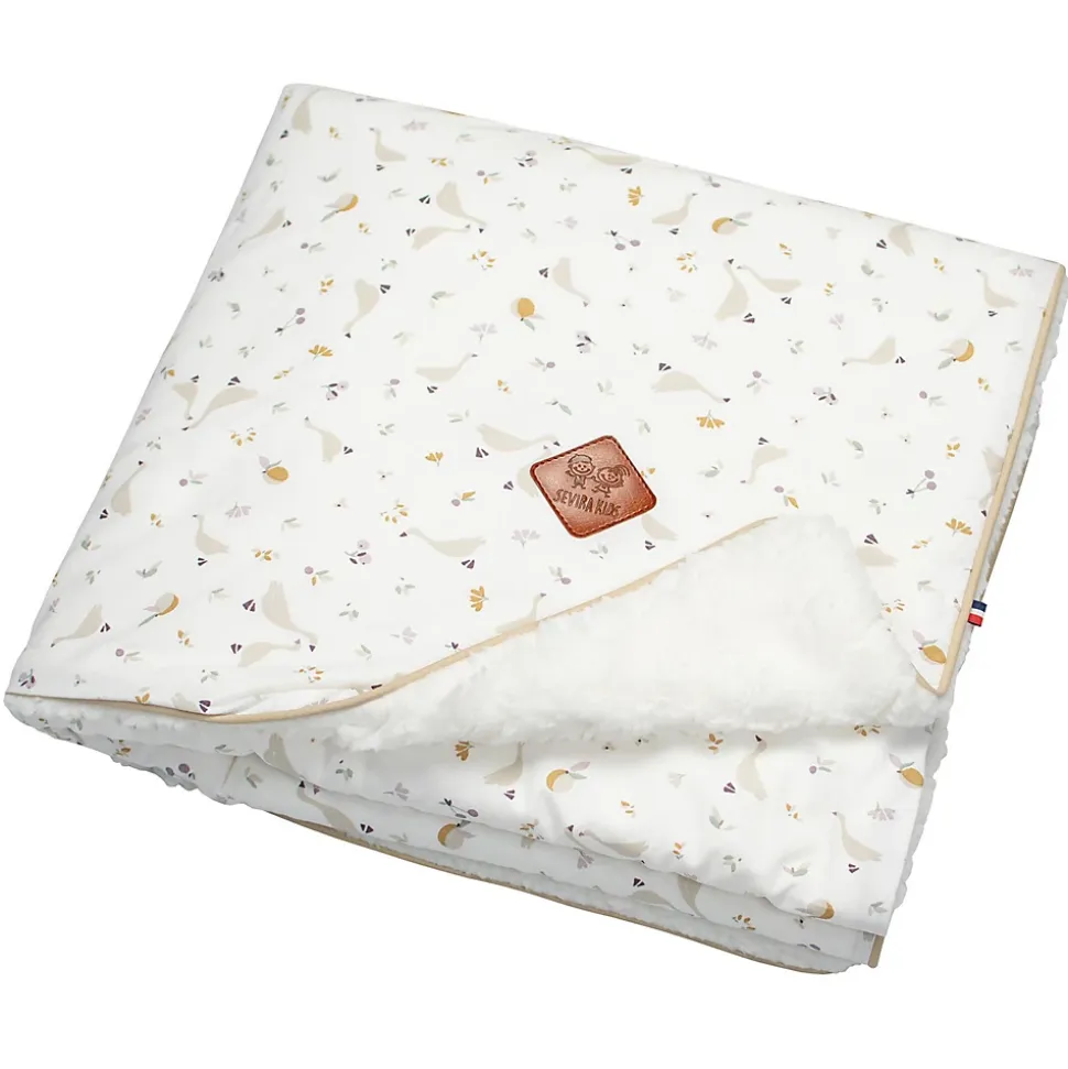 SEVIRA KIDS Couverture réversible en sherpa Sidonia