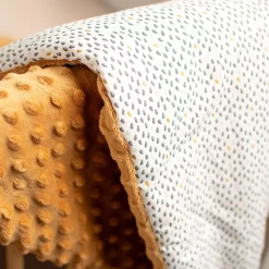 SEVIRA KIDS Couverture réversible en minky Lior