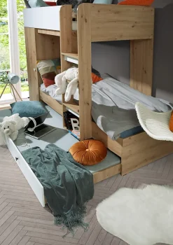 SMART 2 Lit superposé 254/165/94 (Artisan/noir)