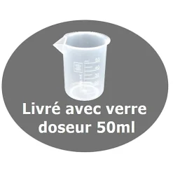 SOLU'CONTROL - Kit complet Savon Noir Naturel Concentré UAB 250 ml + Pulvérisateur de 2 L - Nettoyant Feuilles et Enlève Miellat