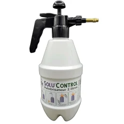SOLU'CONTROL - Kit complet Savon Noir Naturel Concentré UAB 250 ml + Pulvérisateur de 2 L - Nettoyant Feuilles et Enlève Miellat