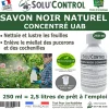 SOLU'CONTROL - Savon Noir Concentré 250ml - Enlève miellat pucerons cochenilles