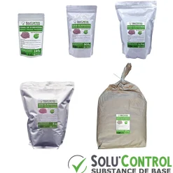 SOLU'CONTROL - Terre de Sommières 500 g - Détachant Naturel et Absorbant - Élimine les Odeurs d'Urine, Litière de Chat, Tapis