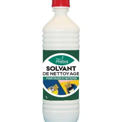 Solvant de nettoyage pour diluer et nettoyer 1L Phebus