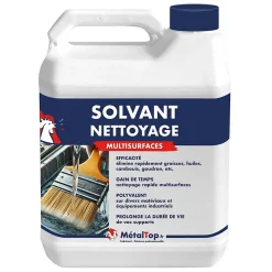 Solvant Nettoyage - 60 L - Métaltop